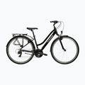 Rower trekkingowy damski KROSS Trans 1.0 W czarny/srebrny/połysk