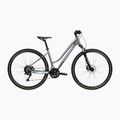 Rower crossowy damski KROSS Evado 5.0 W szary/niebieski/połysk