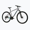 Rower crossowy KROSS Evado 3.0 szary/morski/połysk 2