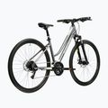 Rower crossowy damski KROSS Evado 3.0 W szary/zielony/połysk 3