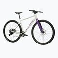 Rower gravelowy KROSS Esker 1.0 FL szary/fioletowy/połysk 2