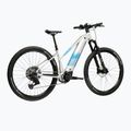 Rower elektryczny damski KROSS Influx Hyb 5.0 W 29 el. 800 Wh srebrny/niebieski/połysk 3