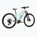 Rower elektryczny damski KROSS Influx Hyb 5.0 W 27.5 el. 800 Wh srebrny/niebieski/połysk 3