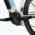Rower elektryczny damski KROSS Influx Hyb 5.0 W 27.5 el. 800 Wh srebrny/niebieski/połysk 9