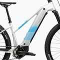 Rower elektryczny damski KROSS Influx Hyb 5.0 W 27.5 el. 800 Wh srebrny/niebieski/połysk 11
