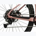 Rower elektryczny damski KROSS Influx Hyb 3.0 29 el. 800 Wh różowy/bordowy/matowy 8