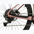 Rower elektryczny damski KROSS Influx Hyb 3.0 27,5 el. 800 Wh różowy/bordowy/matowy 8