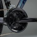 Rower górski KROSS Hexagon X200 27,5" szary/niebieski/mat 14