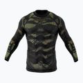 Rashguard longsleeve męski SMMASH Tiger Armour zielony