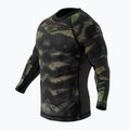 Rashguard longsleeve męski SMMASH Tiger Armour zielony 3