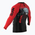 Rashguard longsleeve dziecięcy SMMASH Zilla czerwony 5
