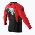 Rashguard longsleeve dziecięcy SMMASH Zilla czerwony 6