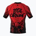Rashguard męski SMMASH Carnage czerwony 2