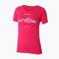 Koszulka termoaktywna damska Brubeck Outdoor Merino Wool Pro malinowy/góry 1 3