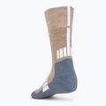 Skarpety damskie Brubeck Trekking Light brązowy/szary 2