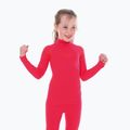 Longsleeve termoaktywny dziecięcy Brubeck Thermo Junior malinowy