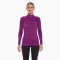 Bluza termoaktywna damska Brubeck Extreme Merino fuksjowy
