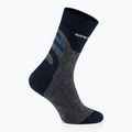 Skarpety męskie Brubeck Trekking Merino grafitowy/niebieski 2