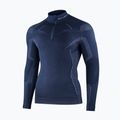 Bluza termoaktywna męska Brubeck Extreme Merino 1/3 Zip granatowy 3