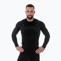 Bluza termoaktywna męska Brubeck Thermo czarny/niebieski
