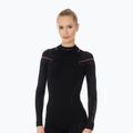 Bluza termoaktywna damska Brubeck Thermo czarny/różowy