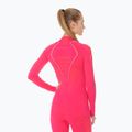 Longsleeve termoaktywny damski Brubeck Thermo fuksjowy 2
