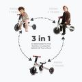 Rowerek biegowy trójkołowy Kinderkraft 4TRIKE silver grey 9
