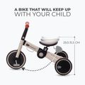 Rowerek biegowy trójkołowy Kinderkraft 4TRIKE silver grey 10