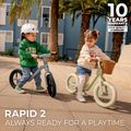 Rowerek biegowy Kinderkraft Rapid 2 savanah green 13