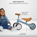 Rowerek biegowy trójkołowy Kinderkraft Cutie light beige 13