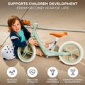 Rowerek biegowy Kinderkraft Fly Plus baby blue 13