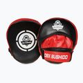 Łapy treningowe trenerskie DBX Bushido Mini 2 szt. czarny/czerwony/biały