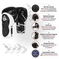 Rękawice bokserskie DBX BUSHIDO z systemem Wrist Protect czarne Bb4 8