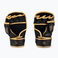 Rękawice sparingowe do treningu MMA DBX BUSHIDO skórzane czarne Arm-2011D-L 2