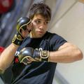 Rękawice sparingowe do treningu MMA DBX BUSHIDO skórzane czarne Arm-2011D-L 13