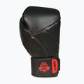 Rękawice bokserskie DBX BUSHIDO "Hammer - Red" Muay Thai czarne/czerwone 3