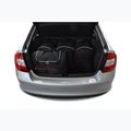 Zestaw toreb do bagażnika KJUST Skoda Rapid Liftback 2012-2019 5 szt. czarny 13