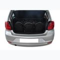 Zestaw toreb do bagażnika KJUST Volkswagen Polo 2009-2017 3 szt. czarny 9