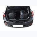 Zestaw toreb do bagażnika KJUST Hyundai I30 Hatchback 2012-2016 3 szt. czarny 15