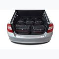 Zestaw toreb do bagażnika KJUST Skoda Rapid Liftback 2012-2019 5 szt. czarny 12