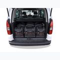 Zestaw toreb do bagażnika KJUST Peugeot Partner 2008-2019 6 szt. czarny 11