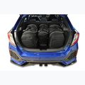 Zestaw toreb do bagażnika KJUST Honda Civic Hatchback 2017-2021 4 szt. czarny 15