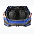 Zestaw toreb do bagażnika KJUST Honda Civic Hatchback 2017-2021 4 szt. czarny 16