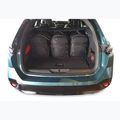Zestaw toreb do bagażnika KJUST Peugeot 308 SW PHEV 2021+ 5 szt. czarny 15