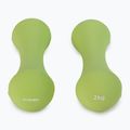 Zestaw hantli Spokey Bone 2 x 2 kg zielony 926521 3