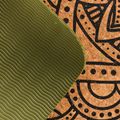 Mata do jogi korkowa Spokey Savasana Mand 4 mm zielona 926537 4