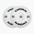 Obciążenie THORN FIT Fractional 2 x 1 kg white/black