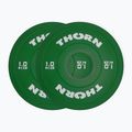 Obciążenie THORN FIT Fractional 2 x 2 kg green/white