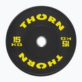 Obciążenie THORN FIT Training Plate 15 kg black/yellow