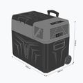 Lodówka turystyczna Yolco BCX40 39 l carbon 17